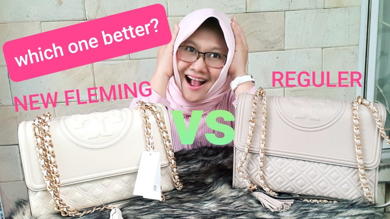 Tory burch NEW Fleming VS Reguler/basic Fleming (ENG SUB/CC)