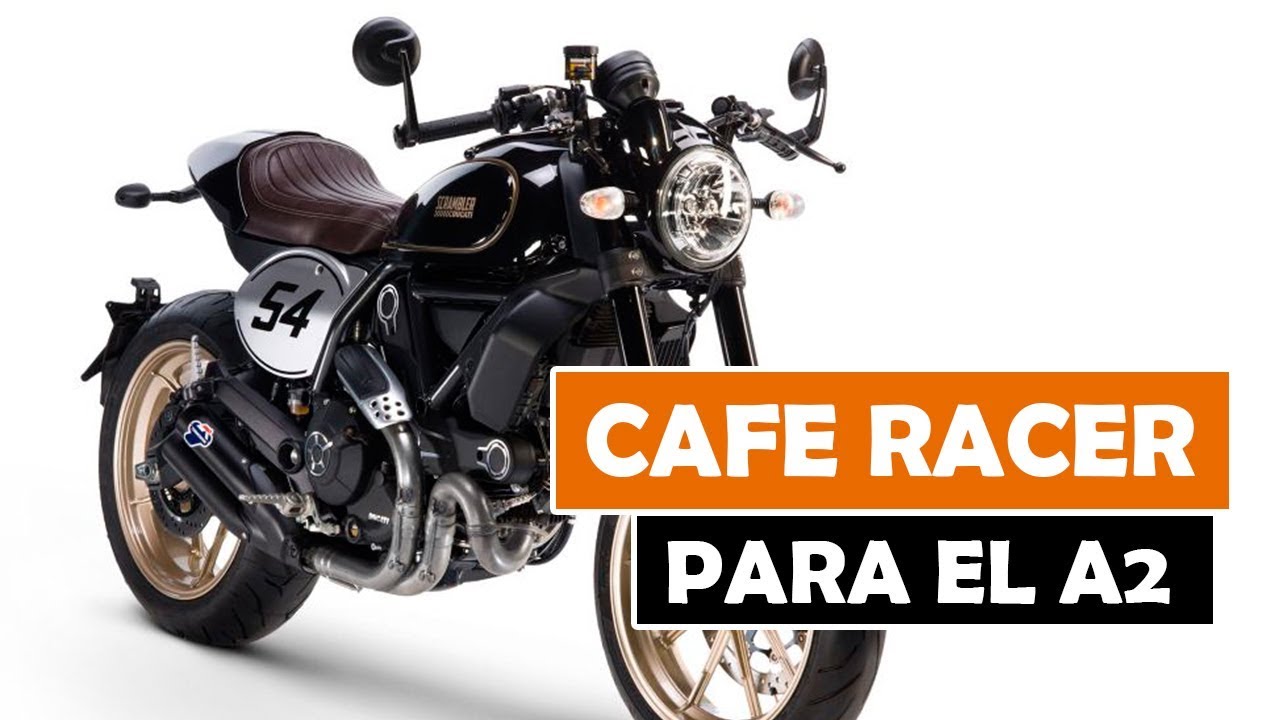 Mejores MOTOS CAFE RACER para el A2 de 2018