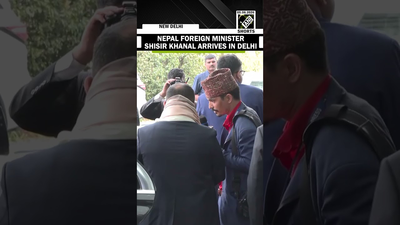 Nepal Foreign Minister Shisir Khanal arrives in Delhi on his first official visit to India