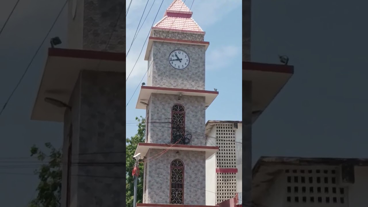 bapatla clock tower (rare to see anti clock)