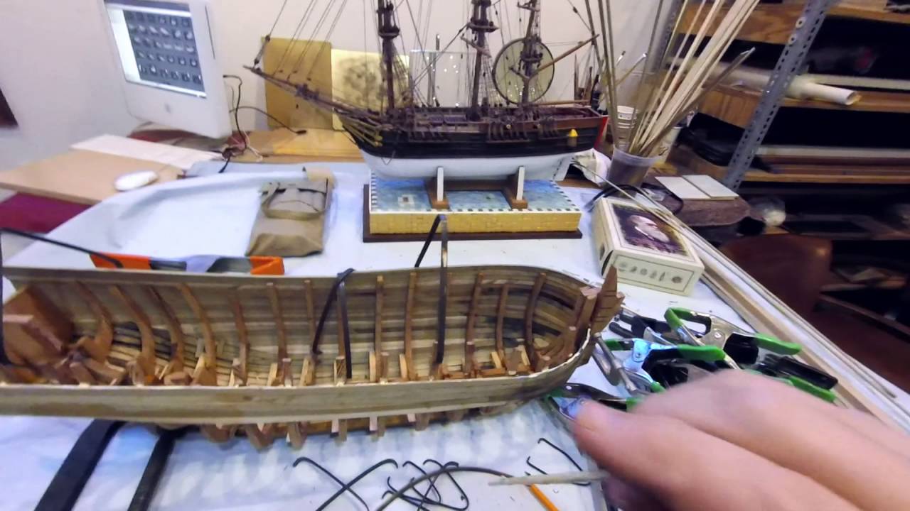 Building an historic Model ship, Charles Darwin's iconic HMS Beagle, Part three of a series