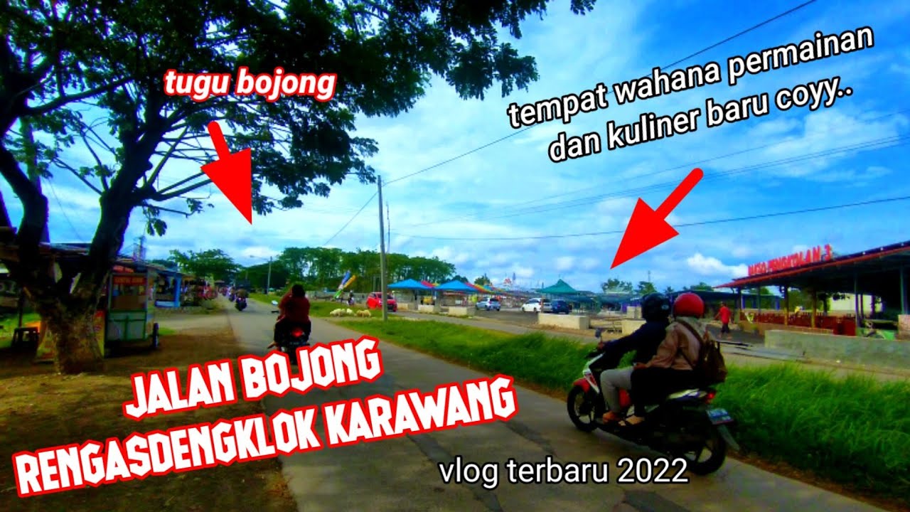 TUGU BOJONG RENGASDENGKLOK KARAWANG || SUASANA SORE HARI