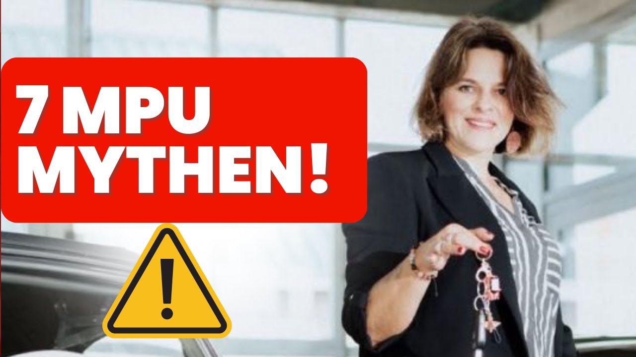 7 MPU-Mythen – Wenn du diese glaubst, vermasselst du deine MPU