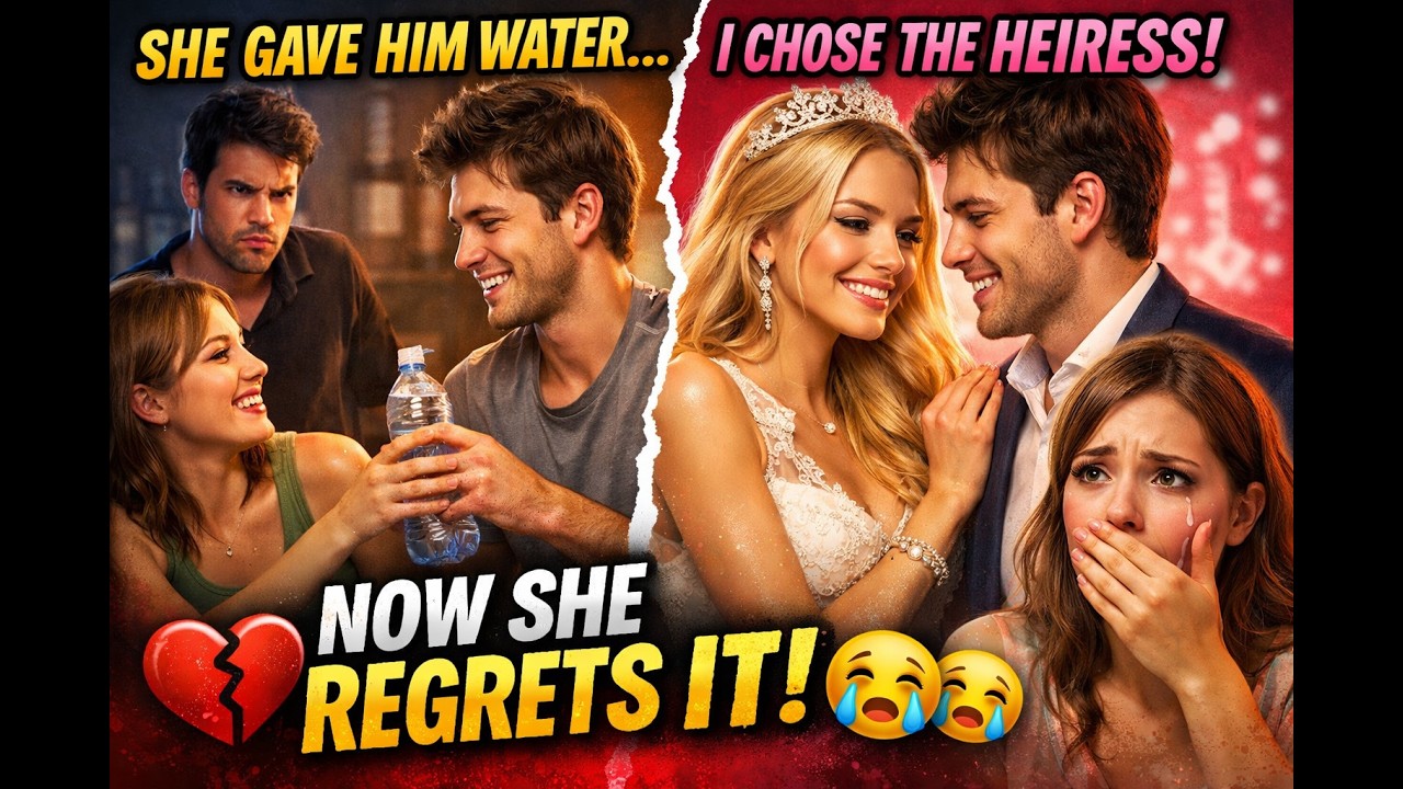 She Gave Water to Her “Best Friend” Instead of Me—So I Chose the Cute Heiress… Now She Regrets It