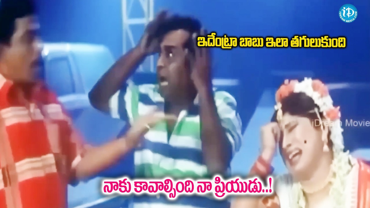 ఇదేంట్రా బాబు ఇలా తగులుకుంది ..! | Brahmanandam Kovai Sarala Best Comedy Scene @iDreamPuttaparthi