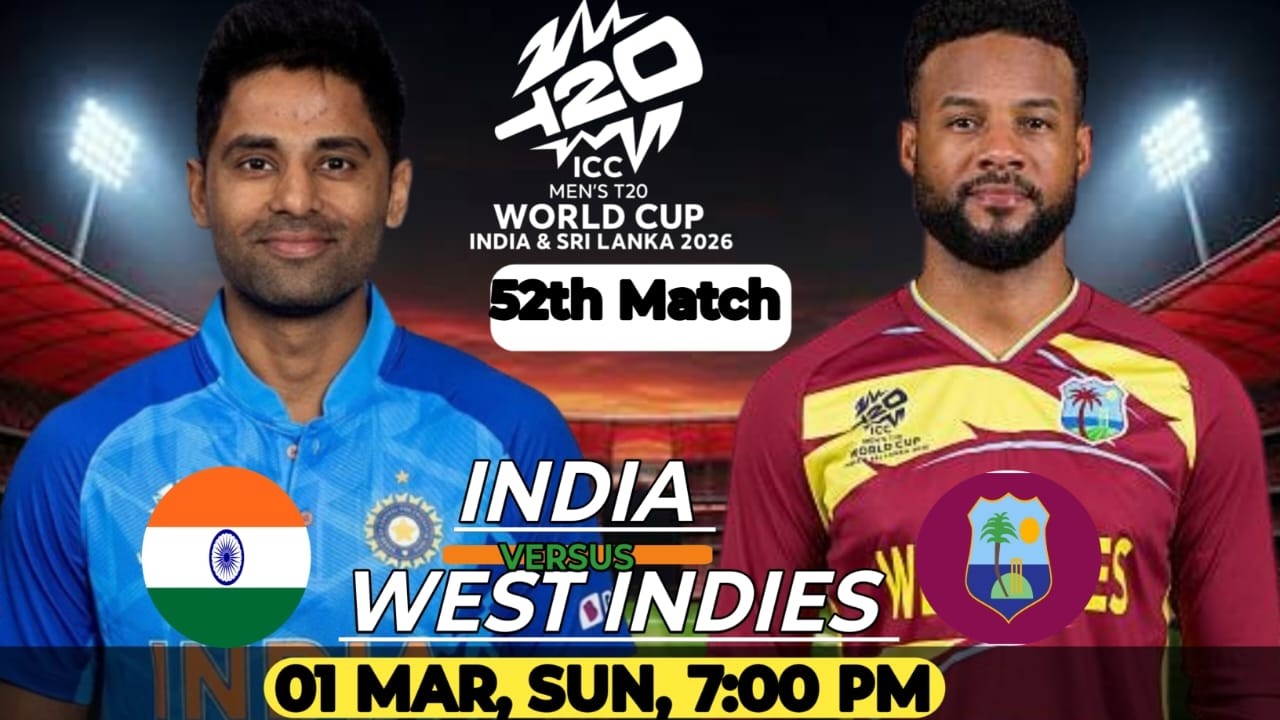 IND VS WI T20 WORLD CUP  MATCH LIVE COMMENTARY