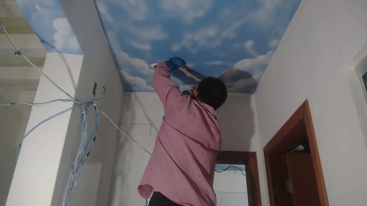 #Pintura #Ceu Pintura de céu em 3D parte 2!!!
