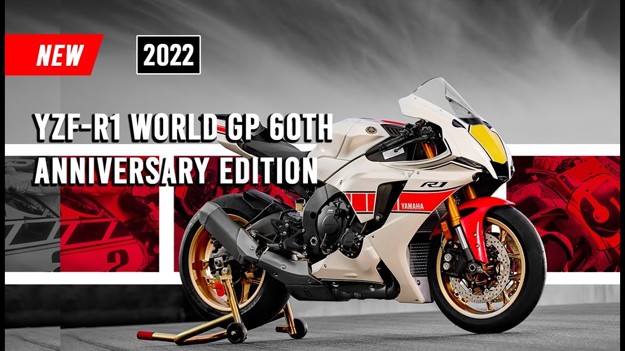 NEW 2022 YZF R1 WORLD GP 60TH ANNIVERSARY EDITION