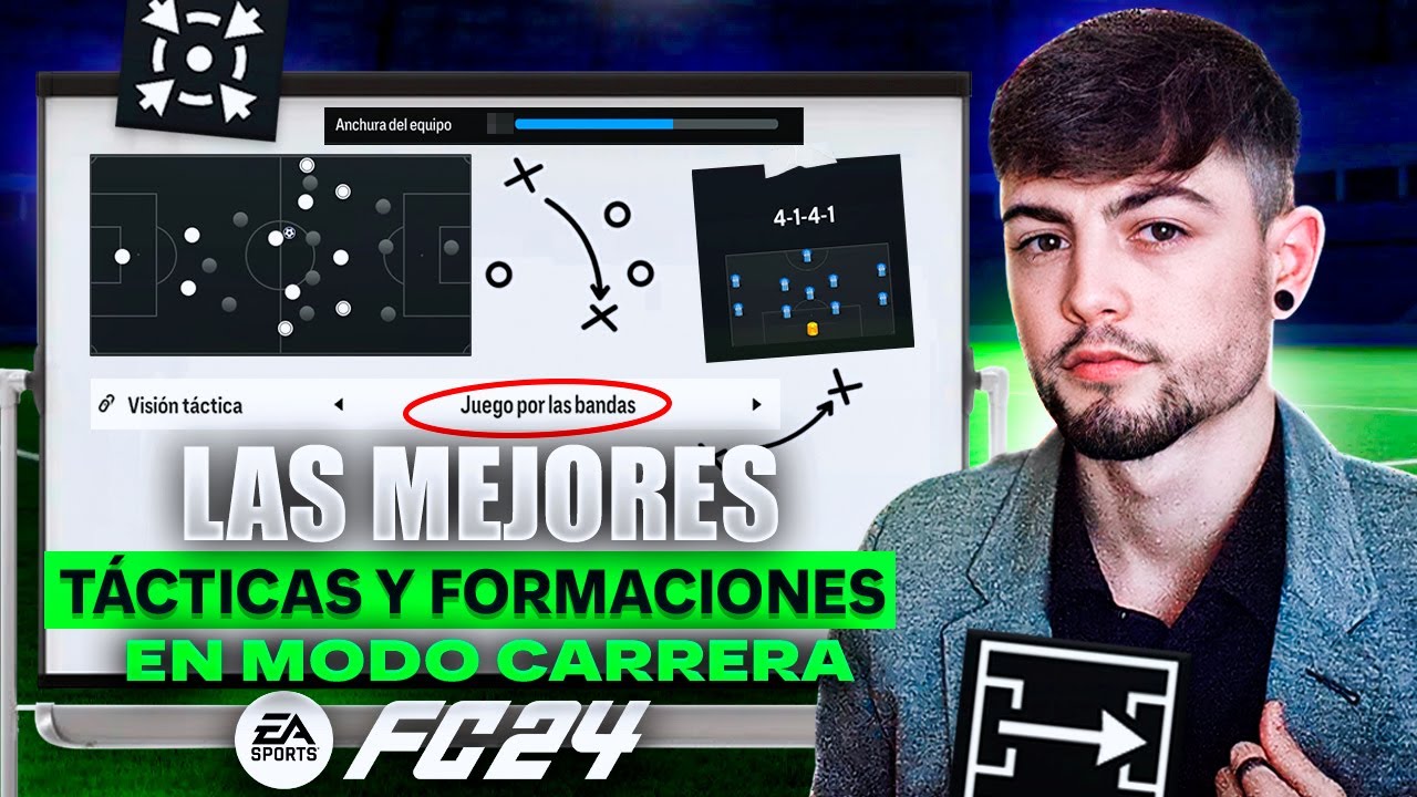 LAS MEJORES FORMACIONES Y T&Aacute;CTICAS para MODO CARRERA! ✅ | TheMaverick