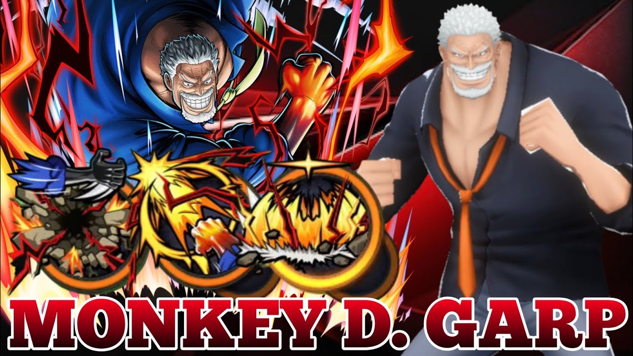 Геймплей за Монки Д. Гарпа | One Piece Bounty Rush | OPBR