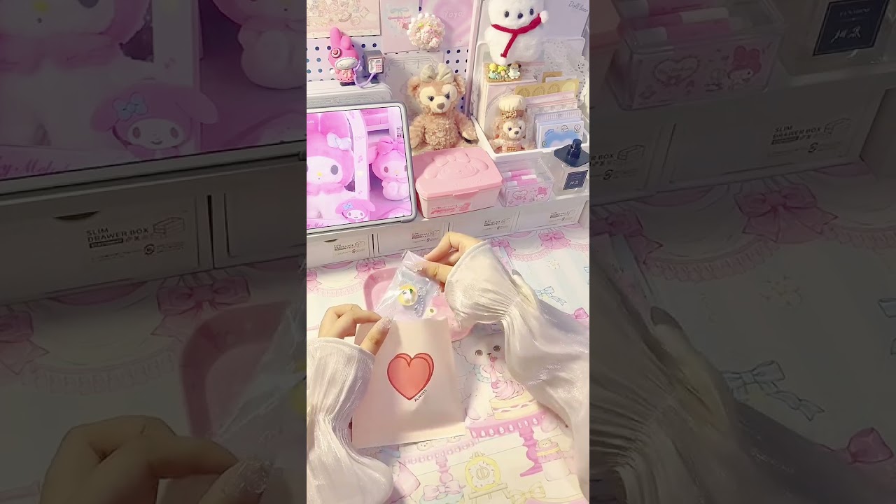 更新｜54.沉浸式打包订单📦#打包视频 #奶油胶发夹 #奶油胶