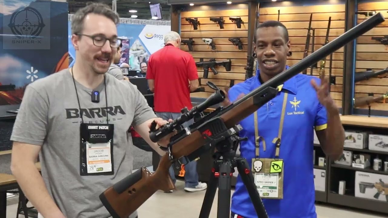 @barraairguns Презентация новой продукции #SHOTSHOW26 (Отличная компания)