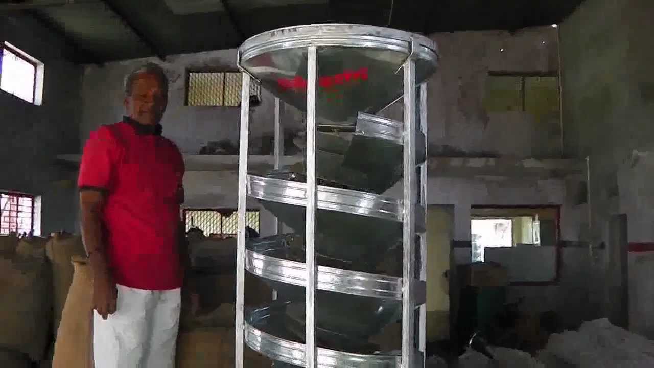 Best Spiral Separator, spiral grader, soybean cleaning machine hand operated