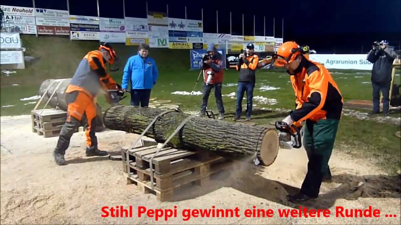 Das Duell der Titanen 2014 - Husqvarna Erwin vs Stihl Peppi
