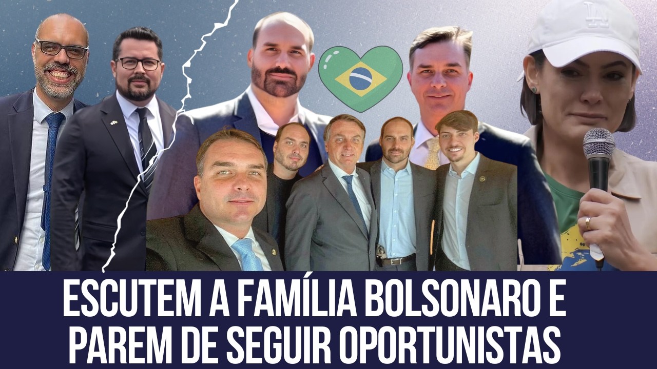PAULO FIGUEIREDO, ALLAN DOS SANTOS e PARTIDO NOVO fazendo ATAQUES A MICHELE BOLSONARO