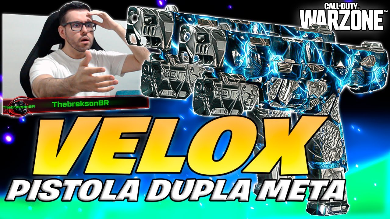 A *VELOX 5.7 DUPLA* EST&Aacute; QUEBRANDO A REBIRTH ISLAND!! | CLASSE VELOX 5.7 WARZONE