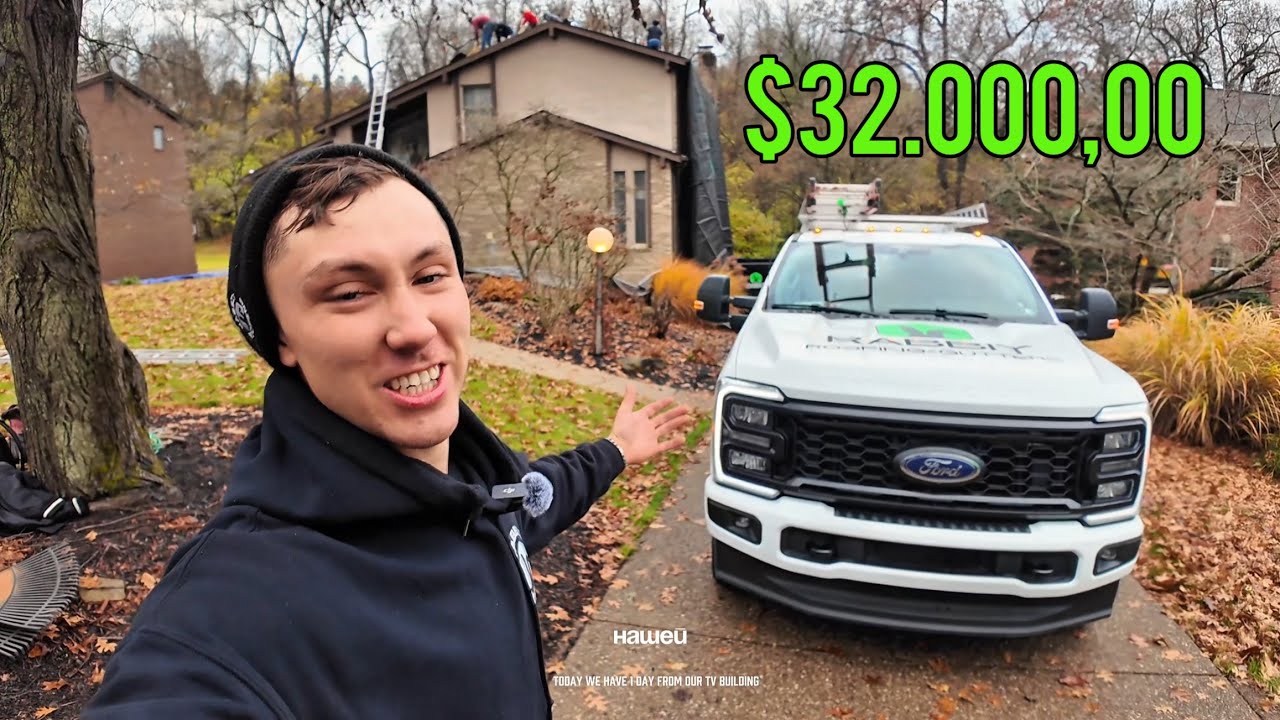 Замена крыши в США 🇺🇸 за два дня $32к