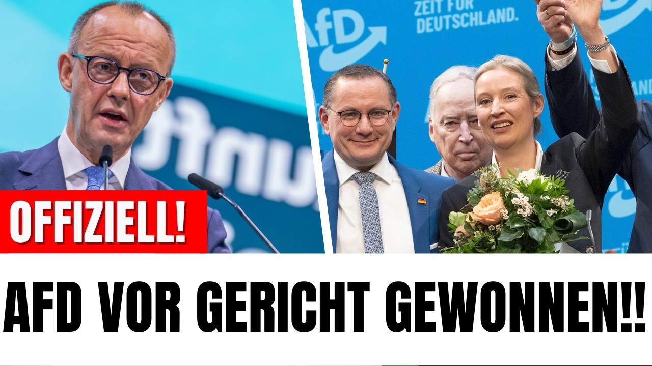 Justiz-Paukenschlag! AfD jubelt nach Gerichtlichen Sieg