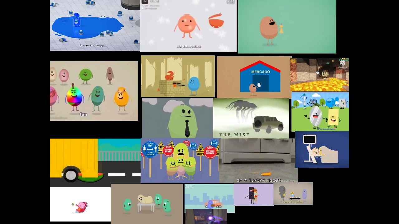 dumb ways die y sus parodias
