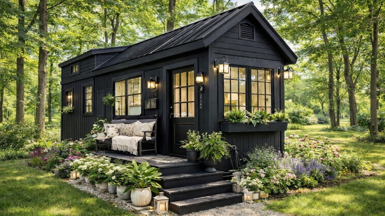 Этот роскошный небольшой домик, приютившийся на склоне горы, непременно произведет впечатление на...