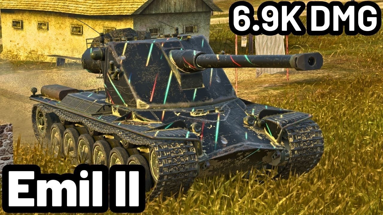 Emil II | 6.9K DAMAGE | 3 KILLS | WOT Blitz Pro Replays
