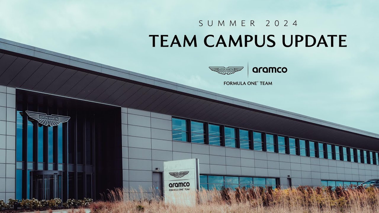 Обновление кампуса команды Aston Martin Aramco F1 | Лето 2024 г.