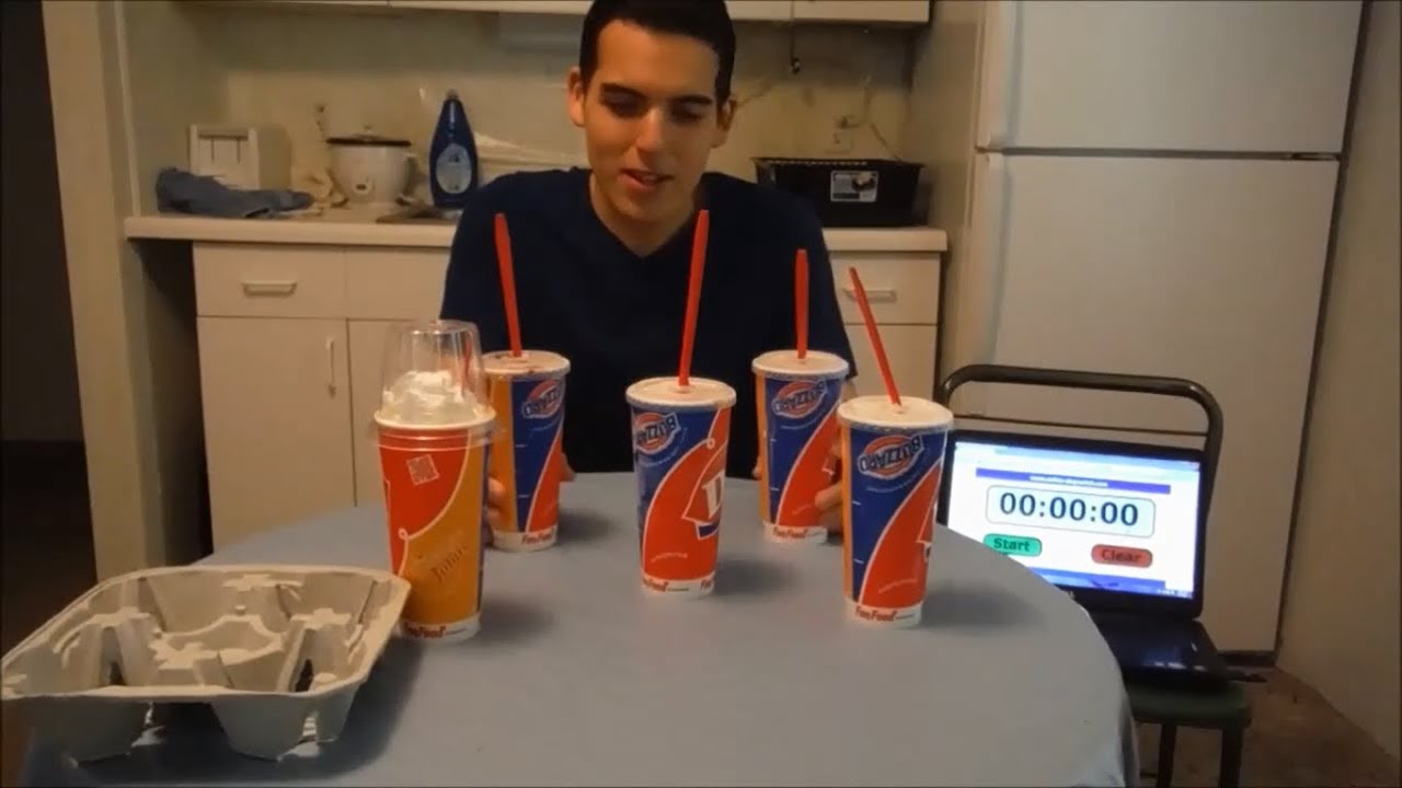DQ Ultimate Blizzard Fan Club Challenge (6000+ calories!)