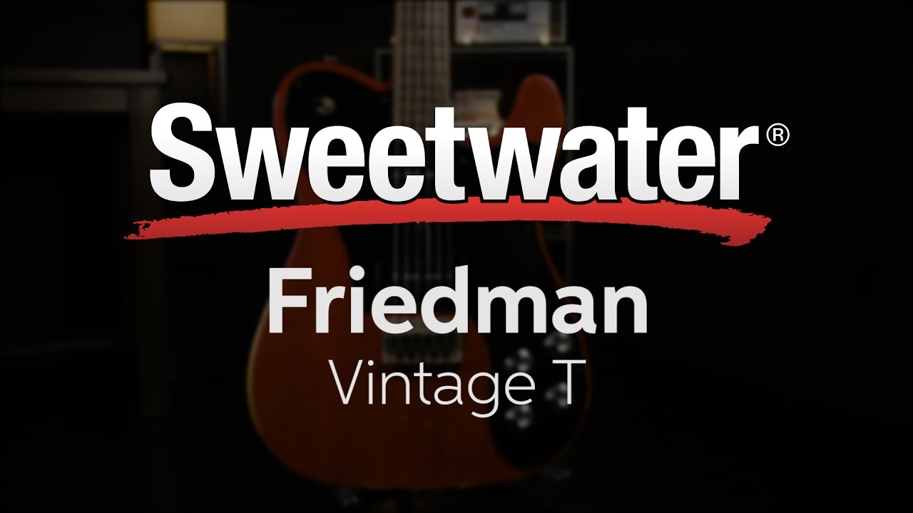Friedman Vintage T Electric Guitar Review