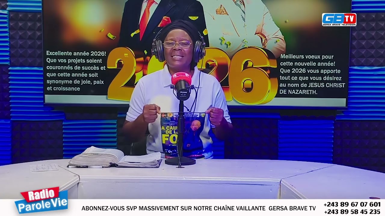 🎧 VENDREDI 20/03/2026 RADIO PAROLE VIE AVEC PASTEUR HERBI/ MA CARINE NSAU