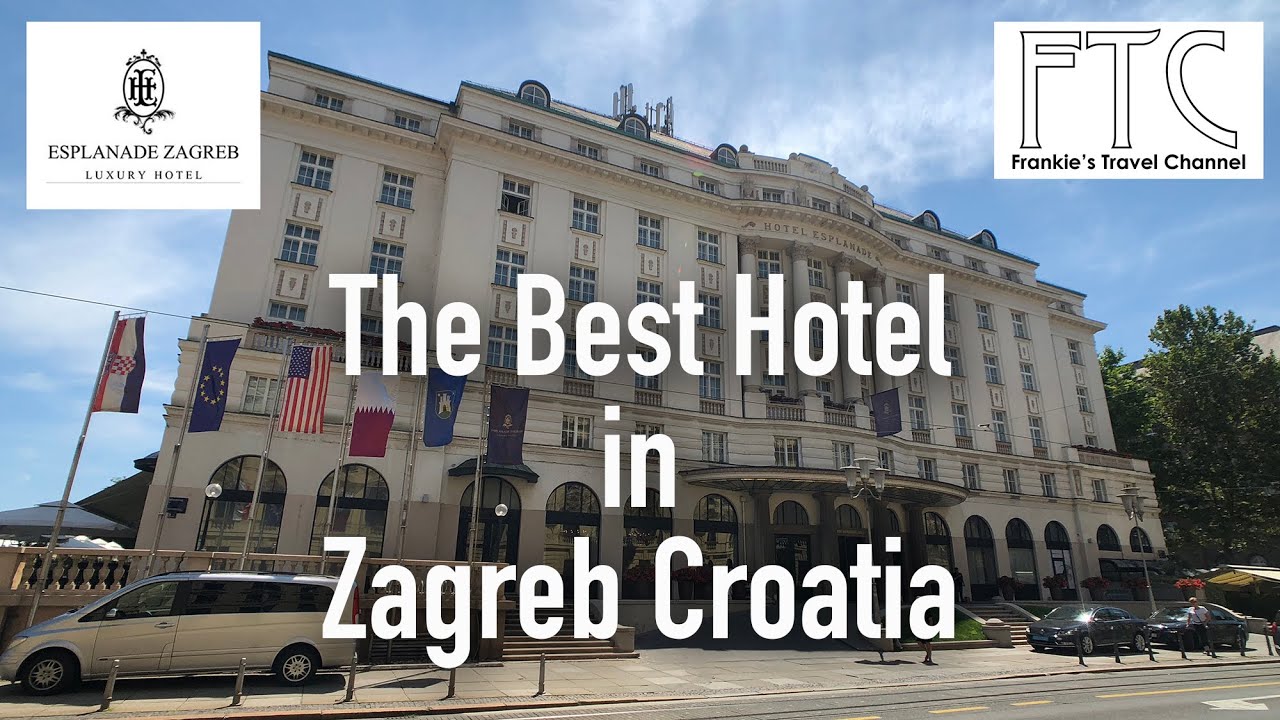 Esplanade Zagreb Hotel, Croatia in 4K - Best Hotel in Zagreb
