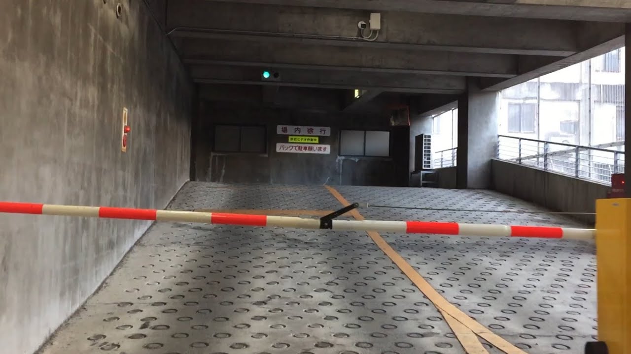 【岐阜県 岐阜市】Ｐ９２６駐車場 立体駐車場（車載動画）