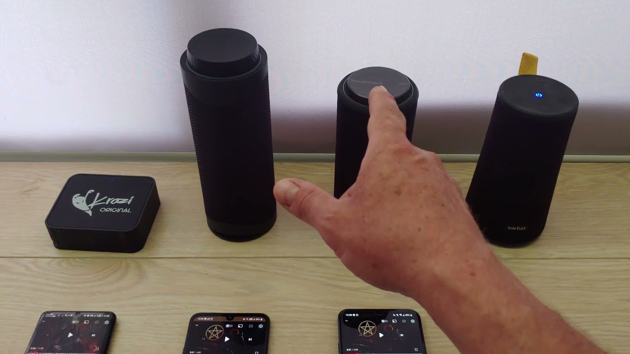 Сравнительный тест 2E SoundXtube 2 Black,Earfun UBoom,Tronsmart T7 и Krazi Dolphin