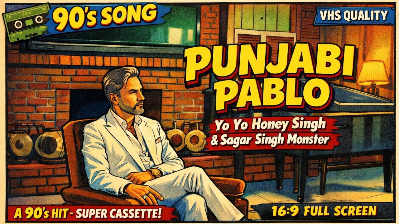 90 के दशक का स्वैग: पंजाबी पाब्लो (रेट्रो मिक्स) | Punjabi Pablo: The 90s Cassette Rewind.