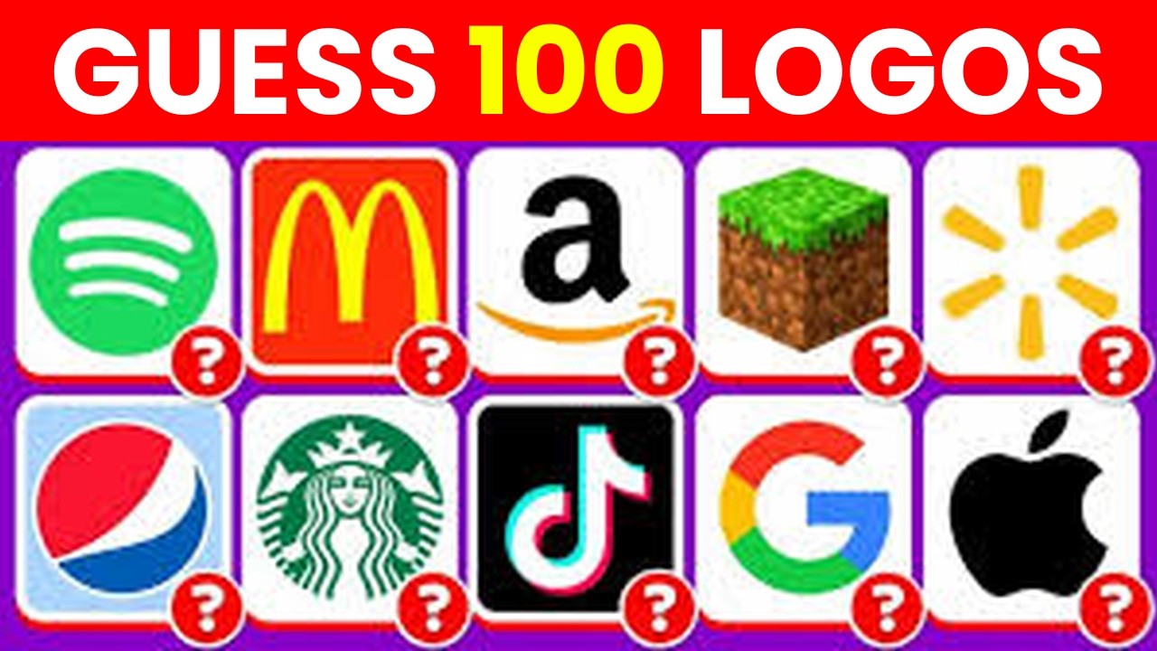 Guess the Logo Quiz | Can You Guess the 100 Logos? | Quiz 2026 | Fission quiz