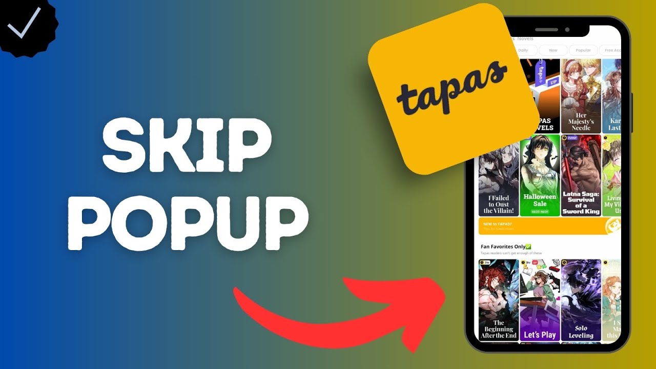 How to Disable the &ldquo;Wait Until Free&rdquo; Popup in Tapas App (skip the unlock reminder)