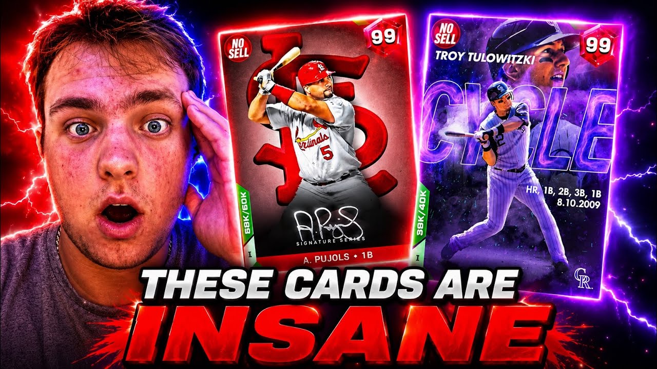 Debuting 99 Troy Tulowitzki and 99 Albert Pujols