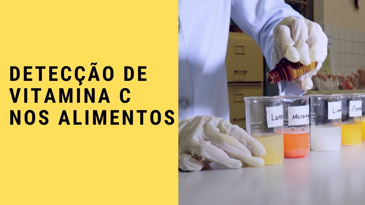DETECÇÃO DE VITAMINA C NOS ALIMENTOS