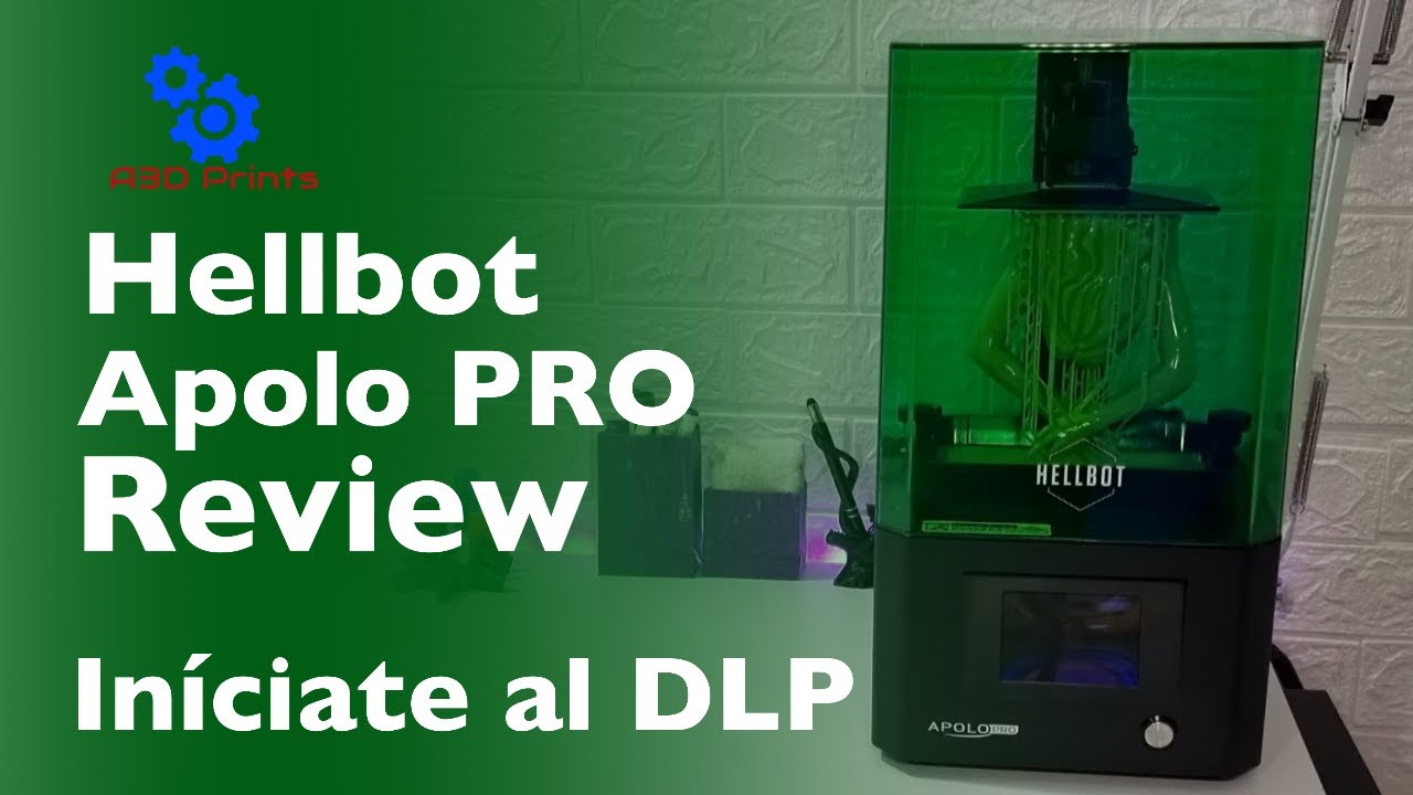 🥇💦🧪 Hellbot Apolo PRO 🧪 la impresora con la que iniciarse al DLP que incluye curso GRATIS 🔥