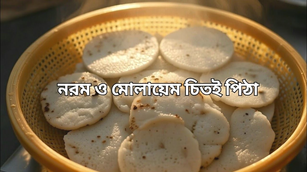 গ্যাসের চুলায় লোহার কড়াইতে নরম ও পারফেক্ট চিতই পিঠা | Quick & Soft Chitoi Pitha Recipe