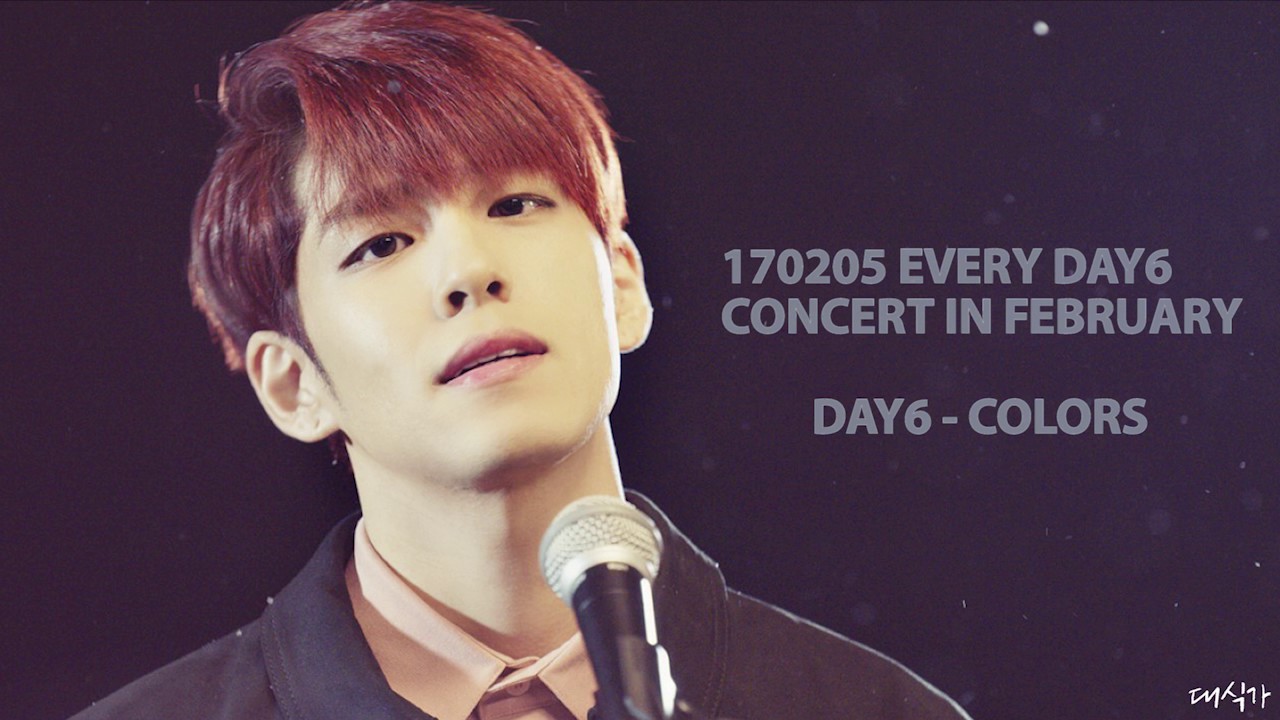 170205 Every DAY6 Concert in February - COLORS (Only Audio)