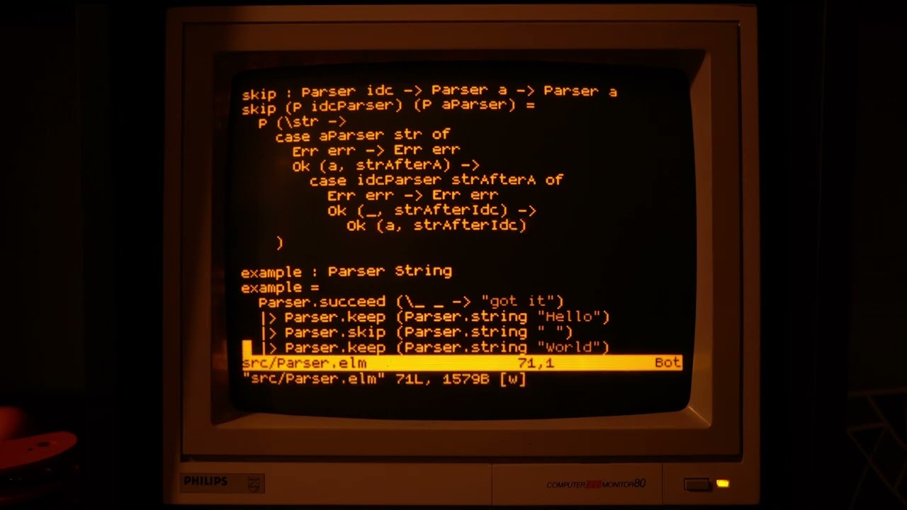 Parser combinators under the hood
