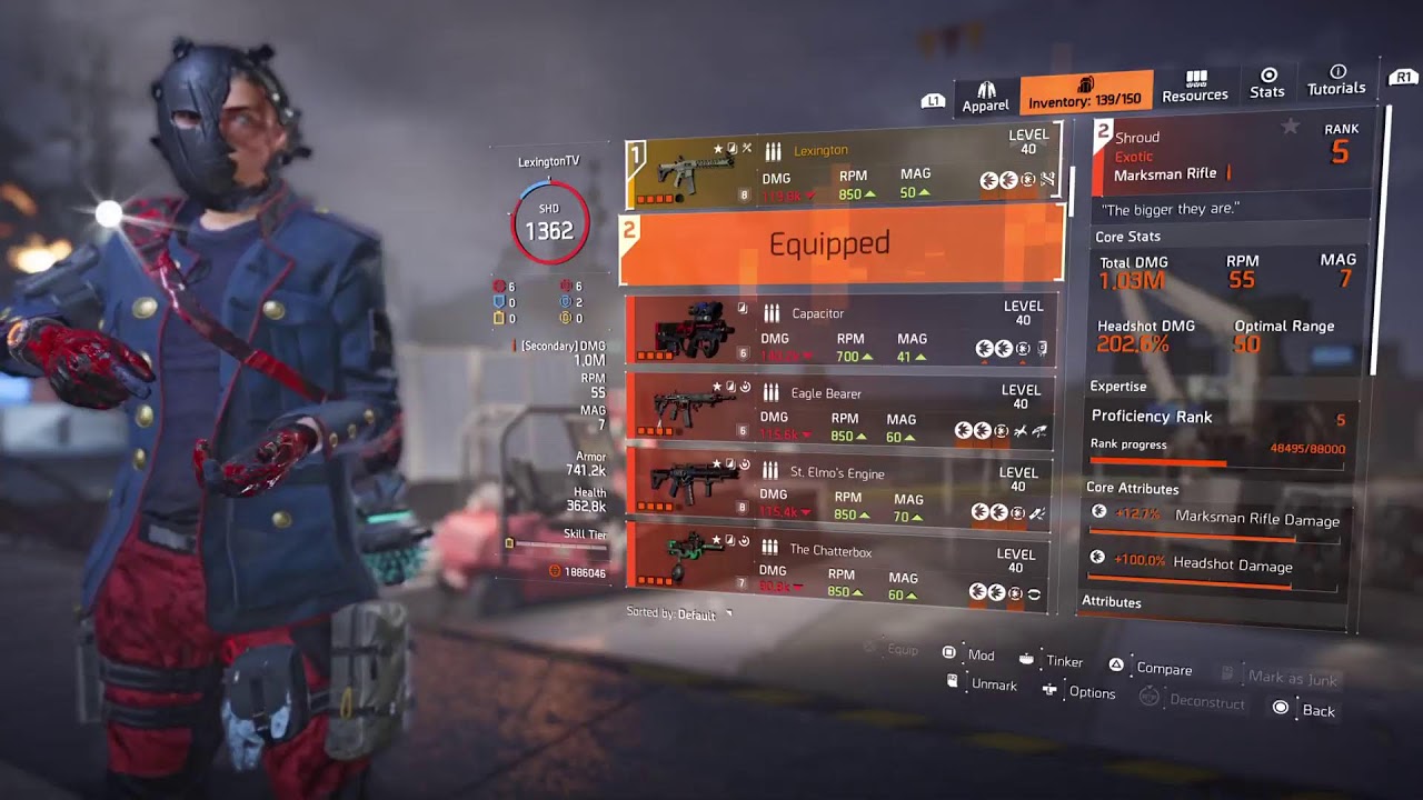Division 2 Grind