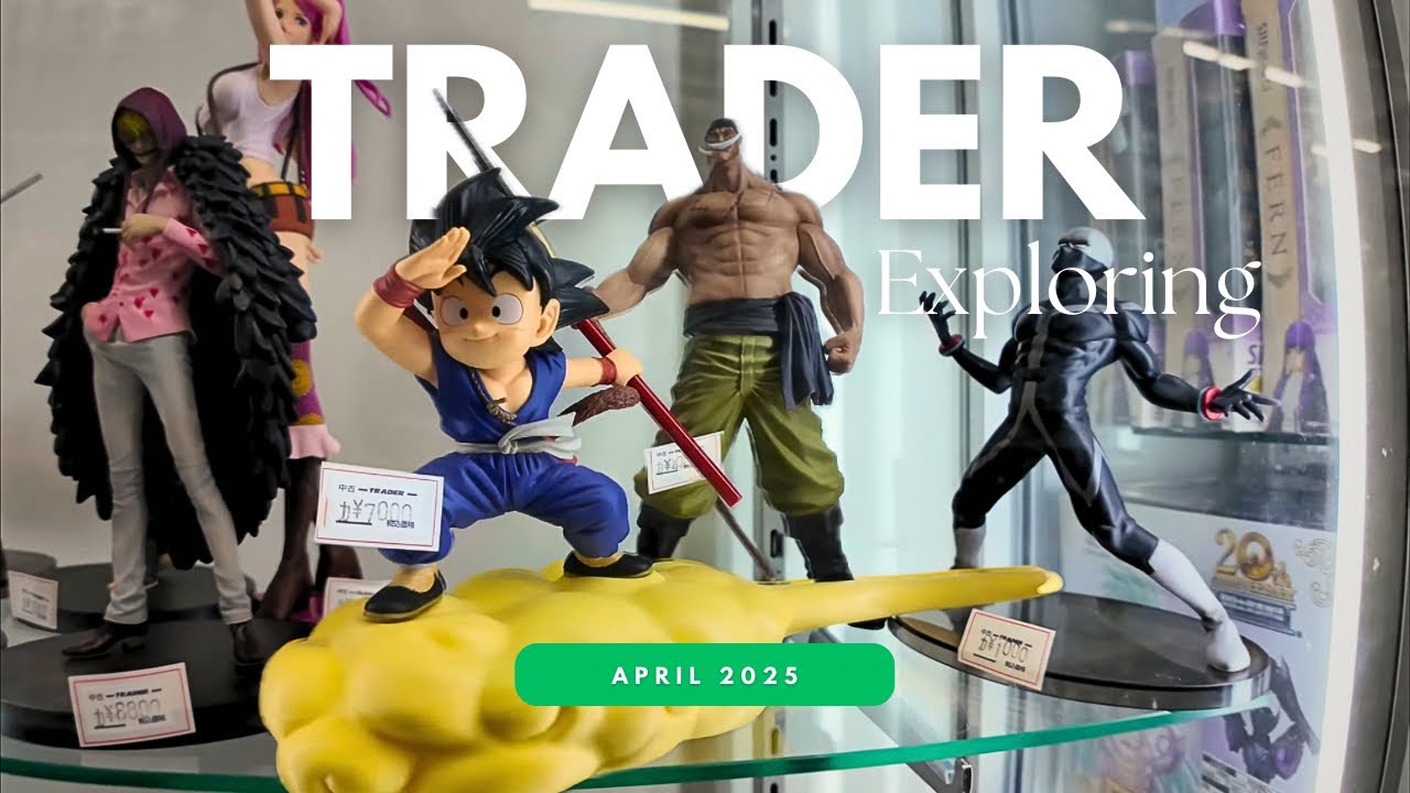 [4K/60p] Exploring AKIBA HOBBY SHOP "TRADER" (April, 2025) | SANPO JAPAN