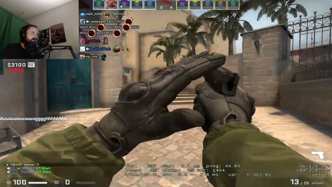 Forsen plays FACEIT CS:GO - 2 August 2022 (with Chat)