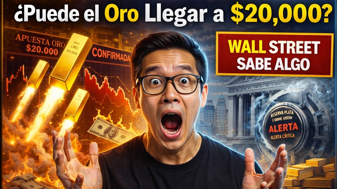 ¿Puede el Oro Llegar a $20,000? La Señal Oculta que Wall Street No Quiere que Veas