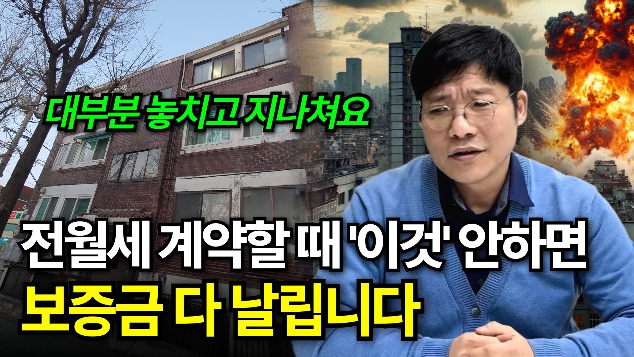 전세/월세 계약할 때 등기부등본만 믿지 마세요! 보증금 다 날립니다 | 부동산 전월세 계약 시 꼭 추가해야 할 특약