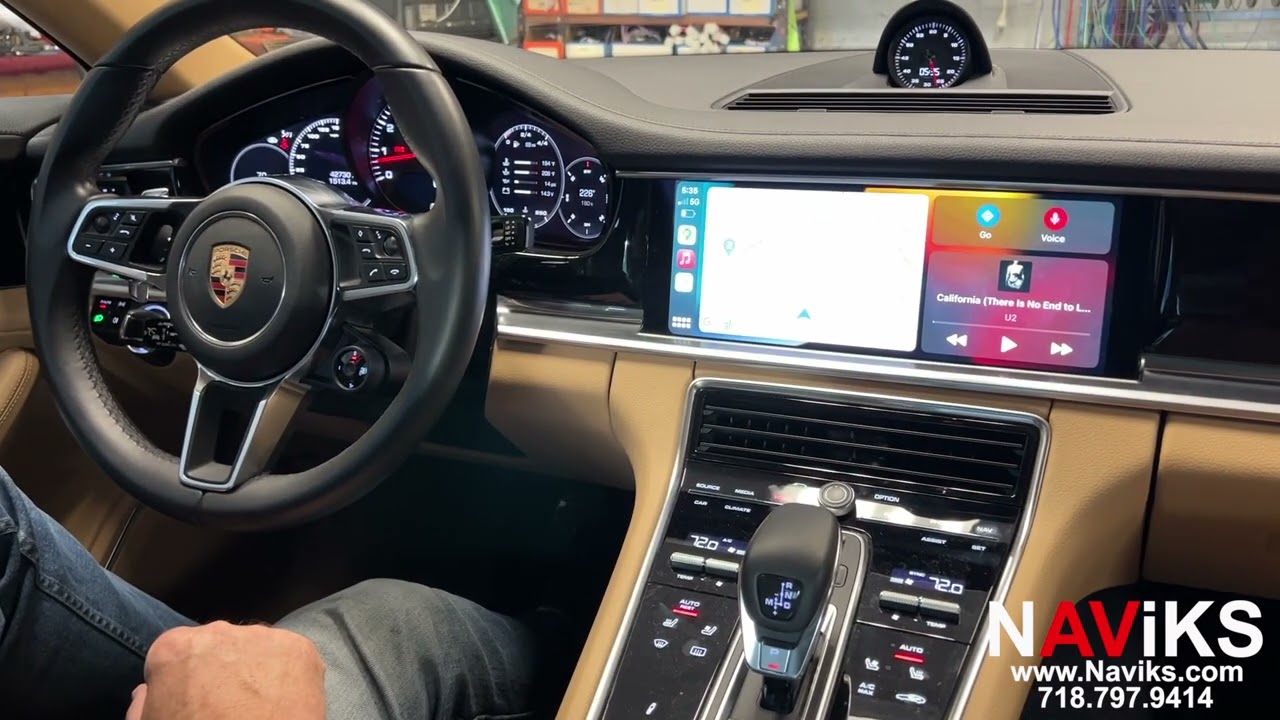 2017+ Porsche Panamera 971 PCM 4.1 Apple CarPlay + Android Auto (Wired & Wireless) + USB Media