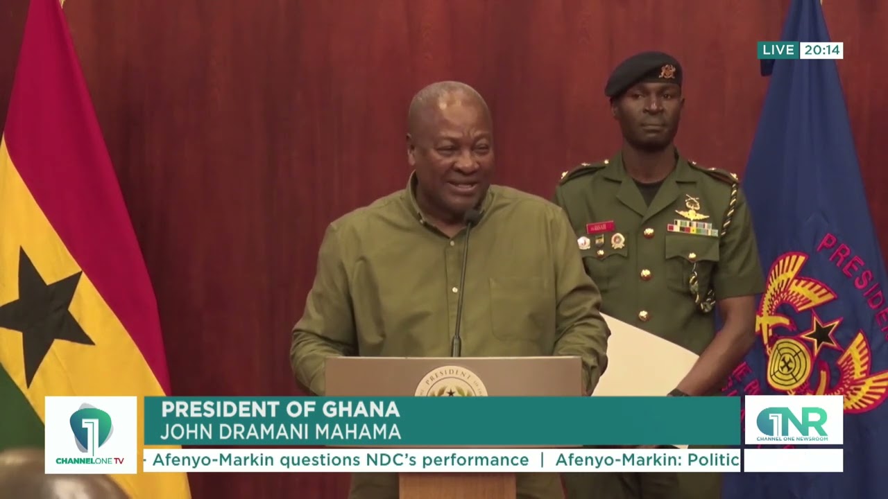 Mahama Announces 7 New Stadia to Be Built Across Ghana by Next Year | Channel One News