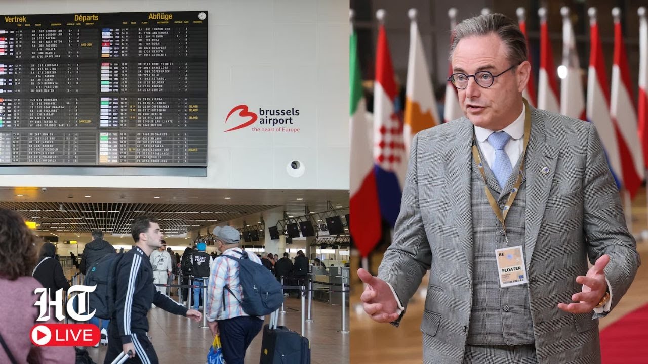LIVE: Belgian PM Holds Emergency Meeting After Drones Force Brussels Airport Shutdown