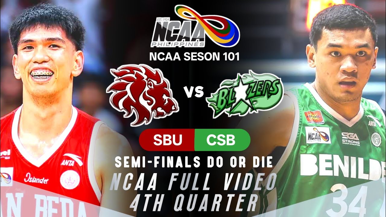 NCAA FULL VIDEO 4TH QUARTER SAN BEDA VS BENILDE DO OR DIE: SAN BEDA VS BENILDE | DECEMBER 7, 2025